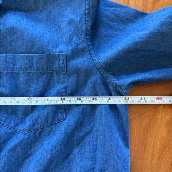 Vintage Pendleton 100% cotton plaid button down - Picture 7 of 7